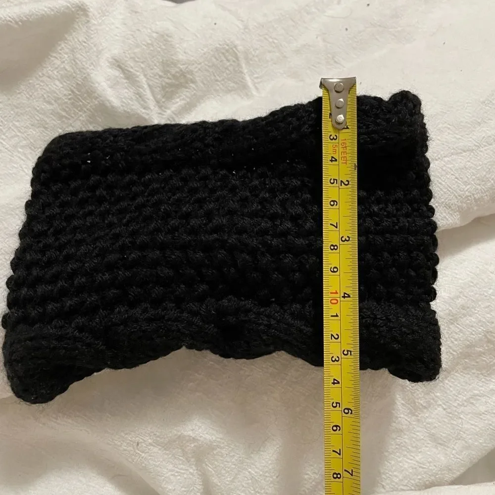 Knitted knot warm Headband